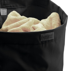 Sapho Prádelní koš do skříně 310x500x230mm, suchý zip, černá UPK350B