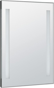 Aqualine Zrcadlo s LED osvětlením 60x80cm, kolébkový vypínač ATH6