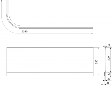Polysan VIVA R 175 panel čelní 78319