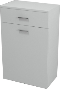 Aqualine ZOJA/KERAMIA FRESH skříňka spodní s košem 50x78x29cm, bílá 51310