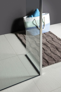 Polysan MODULAR SHOWER pevný panel k instalaci na stěnu modulu MS2, 400 mm, levý MS2B-40L