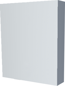 Mereo Koupelnová skříňka zrcadlová 60 cm, galerka, 1x dvířka levá, Multidecor, Monumentální šedá CN798G61MSO1