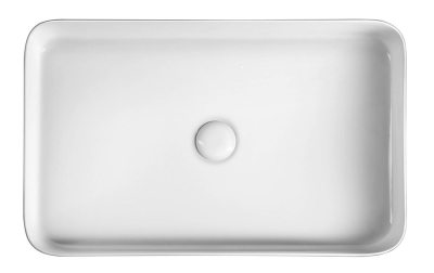 Sapho BLADE keramické umyvadlo na desku, 65x40cm, bílá WH051