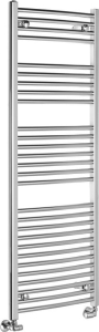 Aqualine ALYA otopné těleso oblé 500x1420mm, chrom LLC203