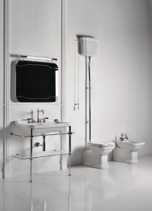 Kerasan WALDORF-RETRO trubka k nádržce, chrom 757390