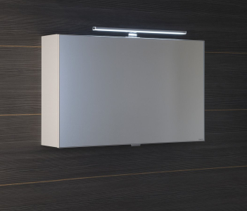 Sapho CLOE galerka s LED osvětlením 80x50x18cm, bílá CE080-0030
