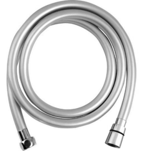 Sapho SOFTFLEX plastová sprchová hadice, 200cm, metalická stříbrná/chrom 1208-14