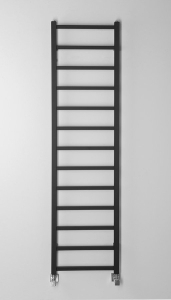 Sapho METRO LIGHT otopné těleso 400x1500 mm, černá mat IR447TB