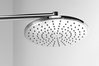 Aqualine ZARA sprchový sloup k napojení na baterii, hlavová, ruční sprcha, chrom SL420
