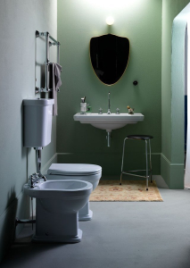 GSI CLASSIC splachovací nádržka nízká, bílá ExtraGlaze 879011