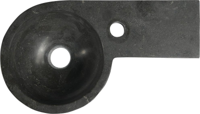 Sapho BLOK kamenné umývátko 40x23cm, antracit 2401-32