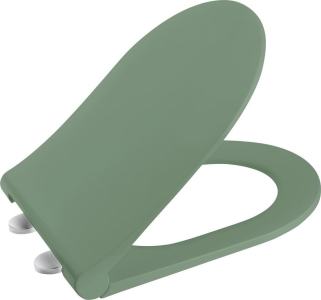Sapho BRILLA WC sedátko, SLIM, Soft Close, zelená mat 100787-128