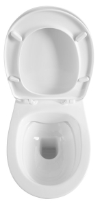 Isvea ABSOLUTE závěsná WC mísa, Rimless, 35x50cm, bílá 10AB02002