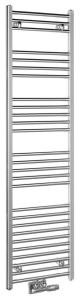 Aqualine ALYA otopné těleso rovné 400x1600mm, středové připojení, chrom LLS309