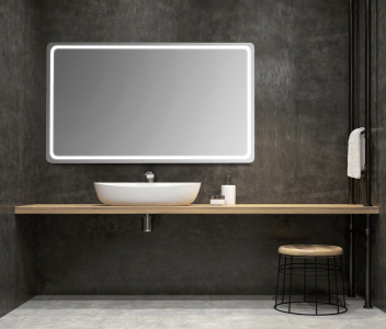 Sapho NYX zrcadlo s LED osvětlením 100x50cm NY100