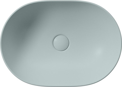 GSI PURA keramické umyvadlo na desku, 50x35cm, ghiaccio mat 886015