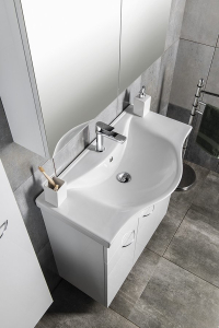Aqualine ZARA 80 keramické umyvadlo nábytkové 79, 5x46cm, bílá 10080