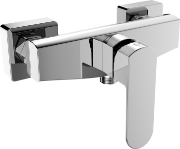 Mereo Sprchová nástěnná baterie, Mada, 150 mm, bez příslušenství, chrom CBQ60103M