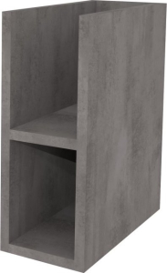 Mereo Aira, koupelnová skříňka 20 cm, spodní,  Multidecor, Beton tmavě šedý CN797SBET2