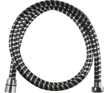Mereo Sprchová hadice 150 cm, černá - chrom CB110B