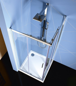 Polysan EASY čtvercová sprchová zástěna 900x900mm, čiré sklo EL5115