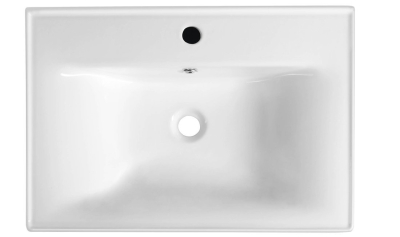 Aqualine SAVA 60 keramické umyvadlo nábytkové 60x46cm, bílá 2060
