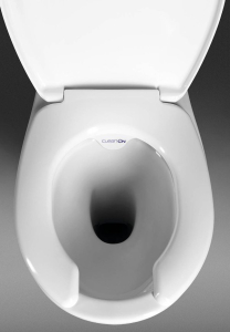 Sapho HANDICAP WC kombi zvýšený sedák, Rimless, zadní odpad, bílá K11-0221