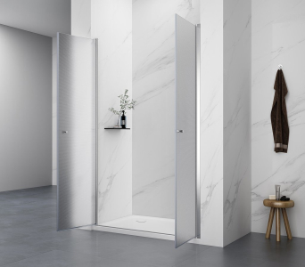 Aqualine PILOT otočné sprchové dveře dvojkřídlé 800mm PT082