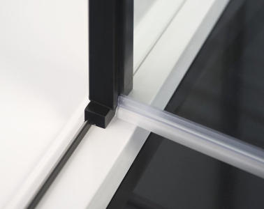 Polysan ZOOM BLACK obdélníkový sprchový kout 1000x900mm L/P varianta ZL1310BZL3290B