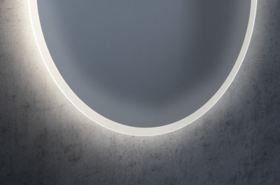 Sapho MINOX oválné zrcadlo s LED osvětlením 50x100cm MX250