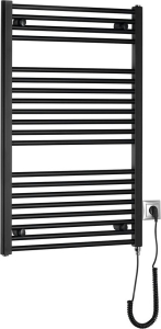 Aqualine DIRECT-E elektrické otopné těleso rovné 600x960 mm, 400 W, černá ILE96TB