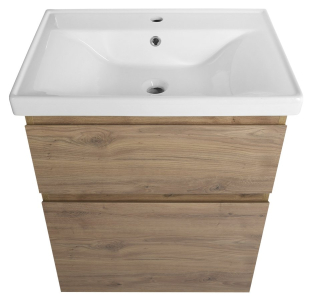 Aqualine ALTAIR umyvadlová skříňka 61, 5x72, 5x45cm, dub emporio AI365