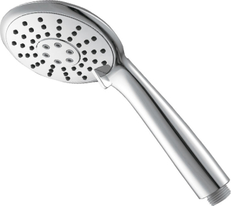 Mereo Sprchový set Sonáta s tyčí, hadicí, ruční a talíř. kulatou sprchou, slim, nerez CB60101SK
