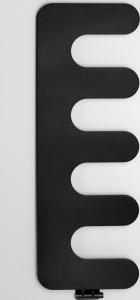 Sapho EVOLLA otopné těleso 490x1390 mm, černá mat MI1400
