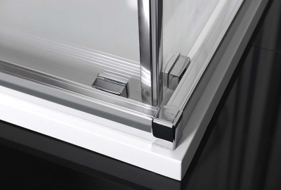 Polysan LUCIS LINE čtvercová sprchová zástěna 900x900mm, čiré sklo DL1615