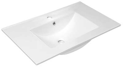 Sapho SLIM keramické umyvadlo, nábytkové, 76x46, 5cm, bílá 1601-75
