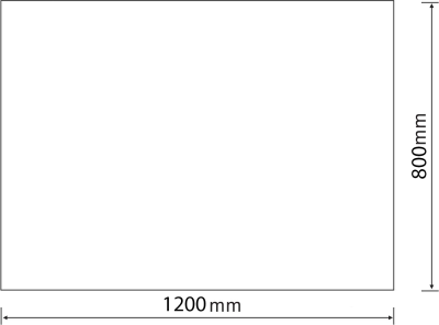 Aqualine Zrcadlo s broušenou hranou 120x80cm, CU free 22500