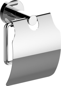 Sapho X-ROUND držák toaletního papíru, s krytem, chrom XR732