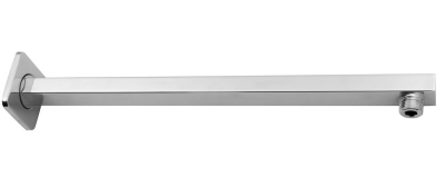Aqualine Sprchové ramínko hranaté nízké, 400mm, chrom TQ043