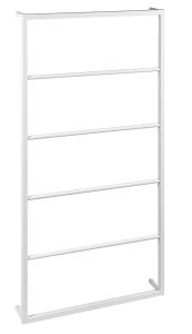 Sapho SKA nástěnný sušák ručníků 600x1150x100mm, bílá mat SKA512