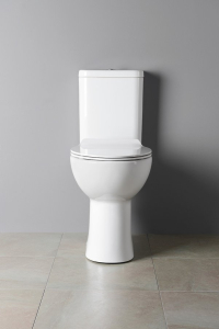 Sapho HANDICAP WC kombi zvýšený sedák, Rimless, zadní odpad, bílá K11-0221