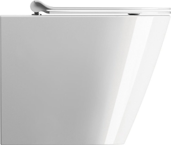 GSI KUBE X WC mísa stojící, Swirlflush, 36x55cm, spodní/zadní odpad, bílá ExtraGlaze 941011