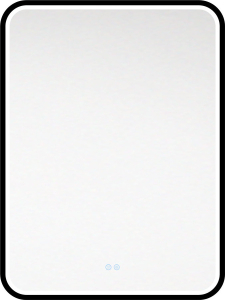 Mereo Zrcadlo hranaté 60x80 cm, LED osvětlení a odmlžování CN171