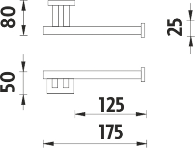 Nimco KEIRA Držák na toaletní papír KE 22055-26