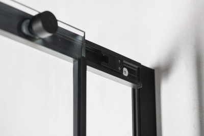 Polysan ALTIS LINE BLACK čtvercový sprchový kout 900x900 mm, rohový vstup, čiré sklo AL1592BAL1592B