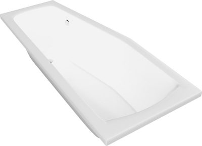 Aqualine OPAVA vana 160x70x44cm, levá, bílá C1670