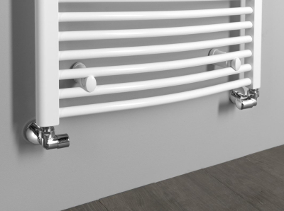 Aqualine ORBIT otopné těleso s bočním připojením 450x960 mm, bílá ILO94T