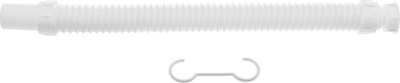Bruckner FLEXY umyvadlový sifon 5/4", DN40, bílá 151.123.0