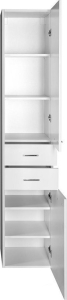 Aqualine ZOJA/KERAMIA FRESH skříňka vysoká 35x184x29cm, bílá 51220