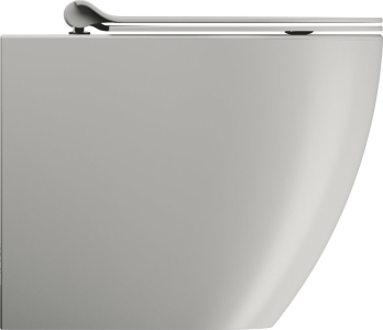 GSI PURA WC mísa stojící, Swirlflush, 36x55cm, spodní/zadní odpad, cenere dual-mat 880317